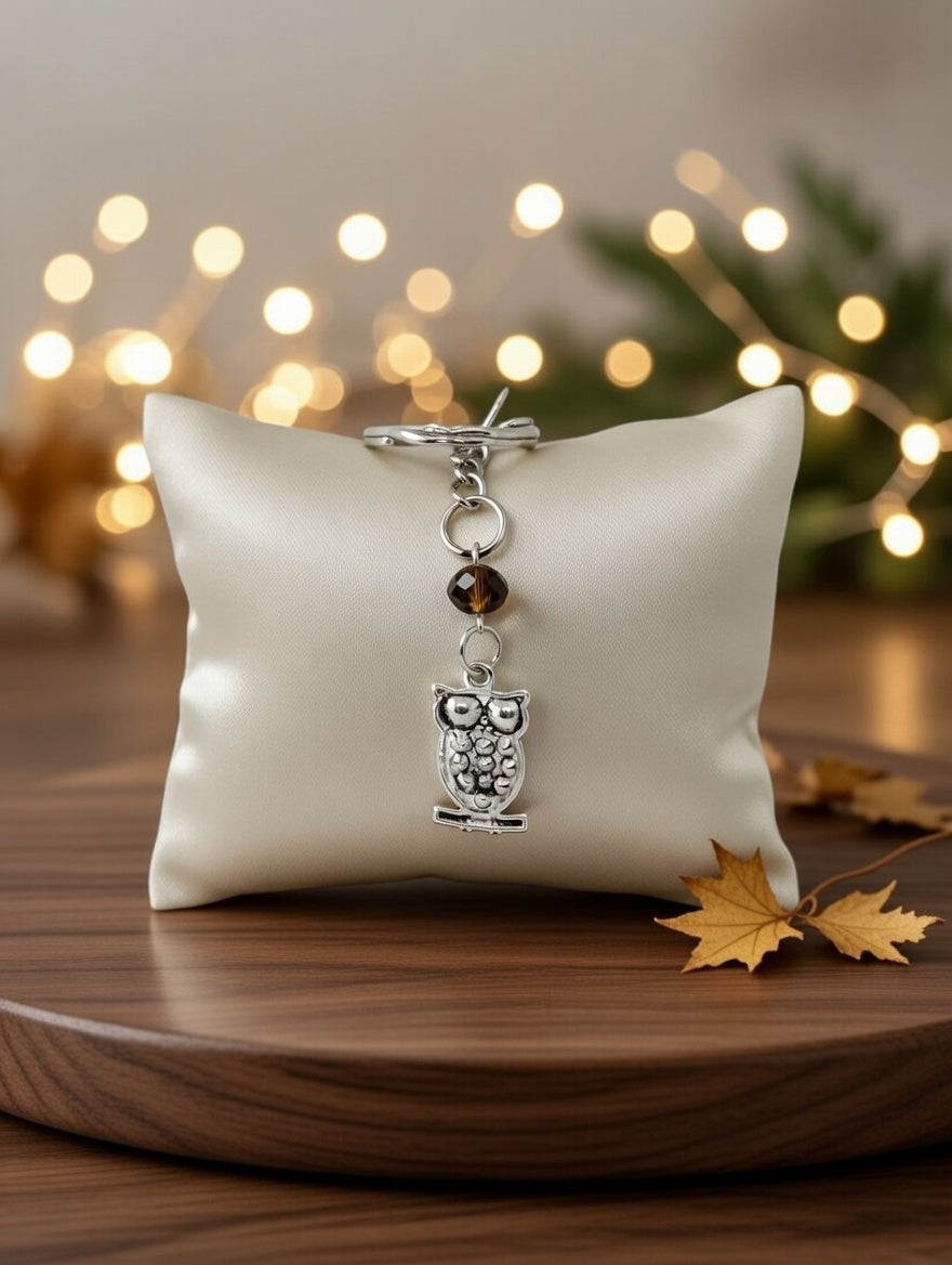 Hibou Perle Brune La fée bricole