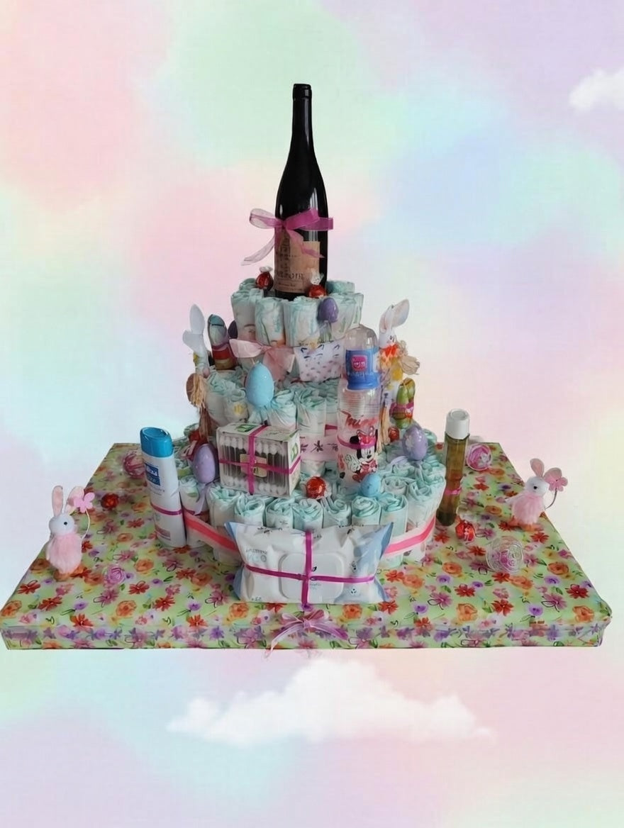 Gâteau De Couches Sur Plaque Modèle 1