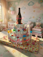 Gâteau De Couches Sur Plaque Modèle 1