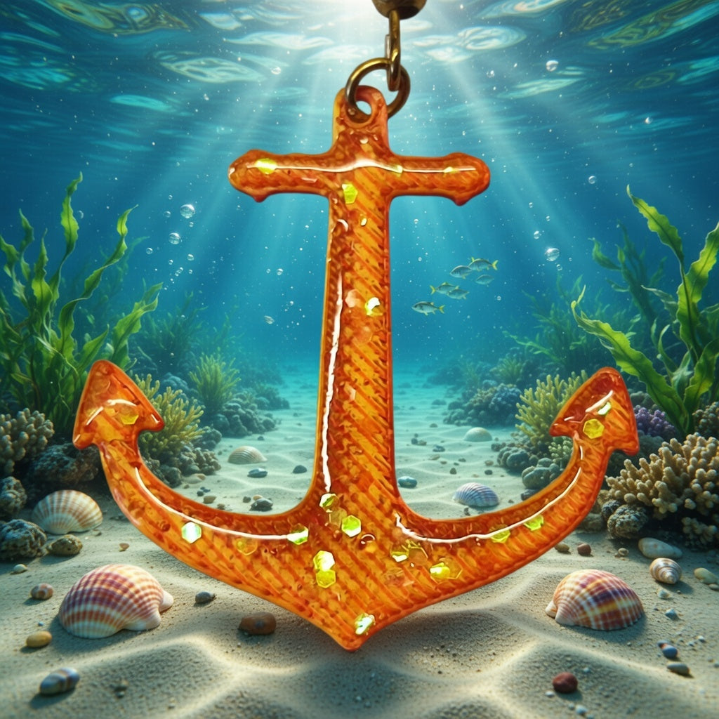 Impression 3D Ancre Orange