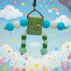 Boutons vert personnage dissocier