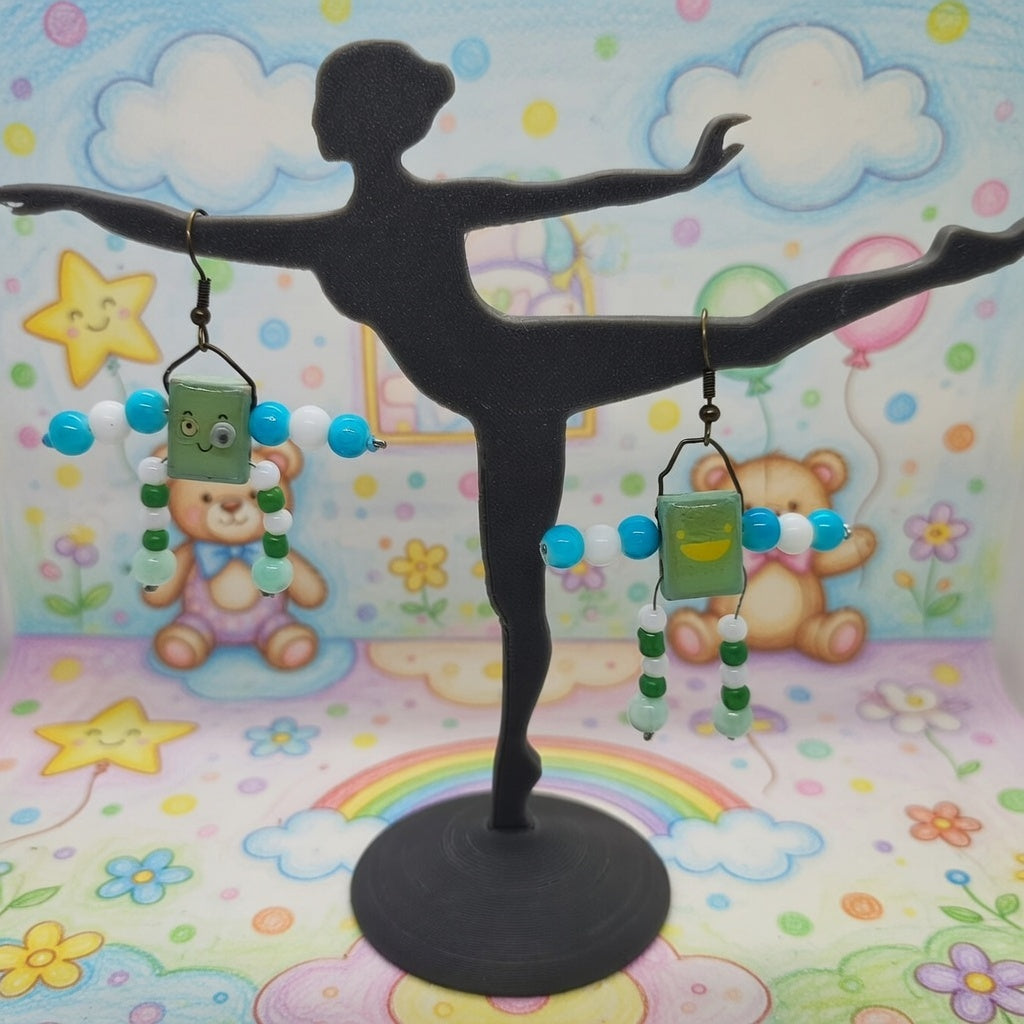 Boutons vert personnage dissocier