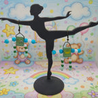 Boutons vert personnage dissocier