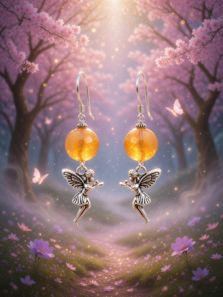 Fée boule orange