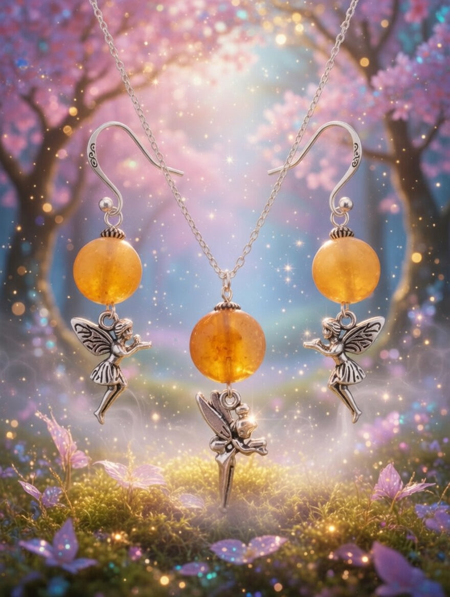 Fée boule orange