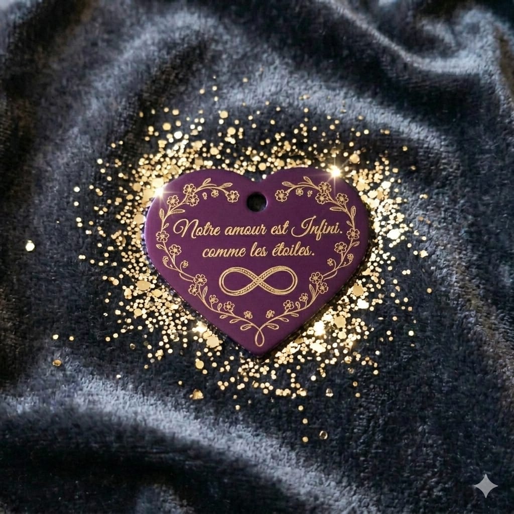 Plaque Coeur