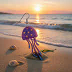 Impression 3D Méduse violette étoile