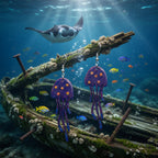 Impression 3D Méduse violette étoile