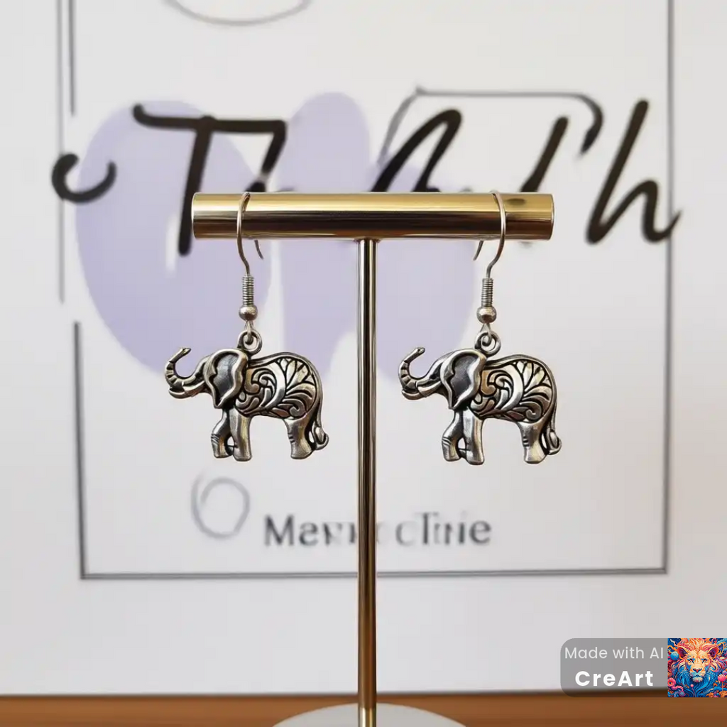 Éléphant gris La fée bricole