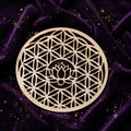 Fleur de vie découpé Lotus La fée bricole
