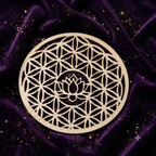 Fleur de vie découpé Lotus La fée bricole