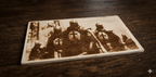 Templier sur plaque bois