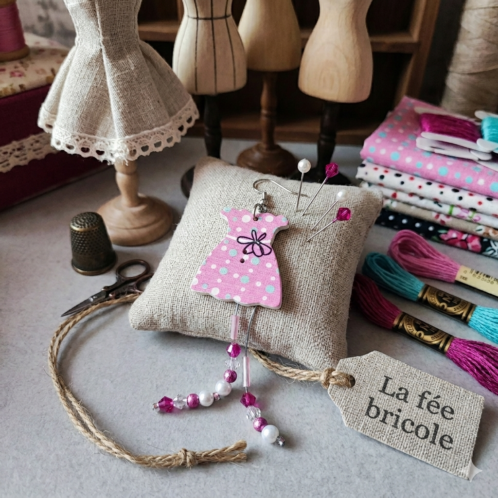 Robe filles blanc et rose