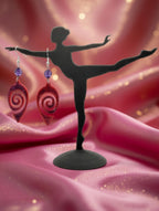Impression 3D Rouge Spirale Pailletes Rose